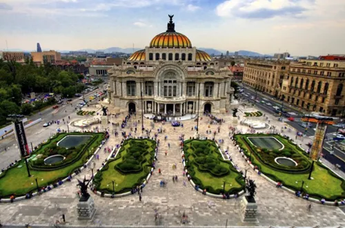 Palacio de Bellas Artes en Ciudad de México, destino de traslados